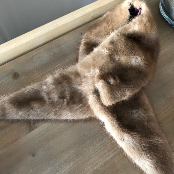 Vintage mink fur collar - Picture 4 of 5